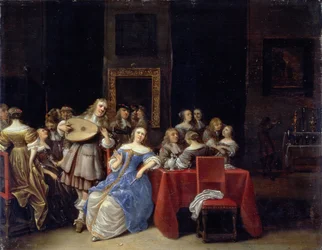 Eine musikalische Gesellschaft, 1660er
